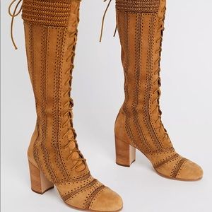 Silent D lace up boot Free People size 41 (10)